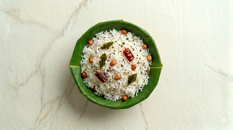 Coconut and Curry Leaf Rice