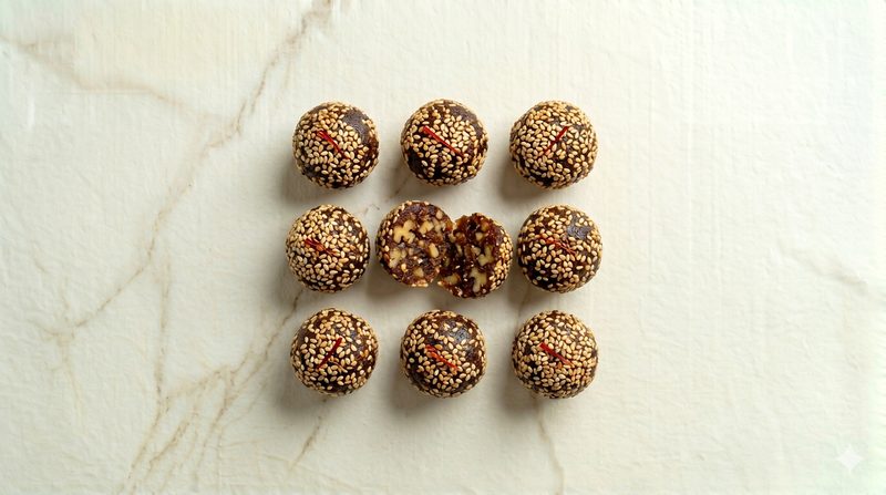 Iron-Rich Dates and Nut Energy Balls