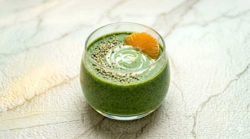 Folate-Rich Green Smoothie (First Trimester)