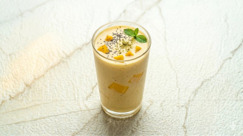 Homemade Kefir Fruit Smoothie