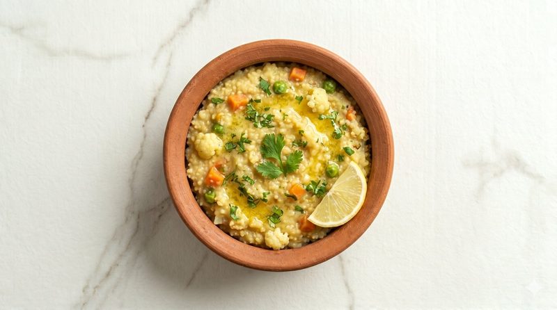 Kodo Millet and Vegetable Khichdi