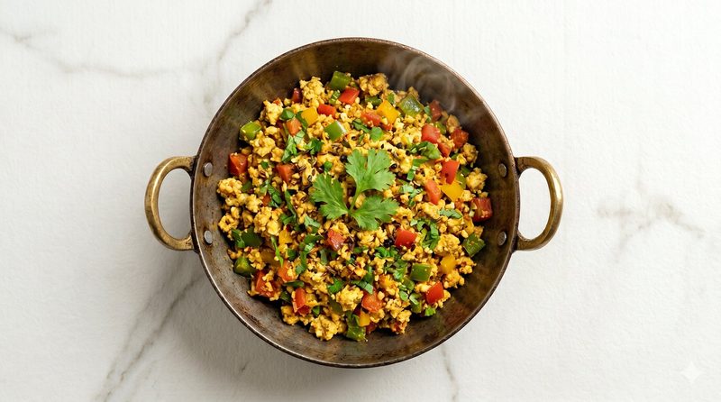 Spiced Paneer Bhurji