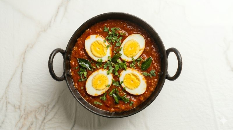 Quick Egg Masala Curry