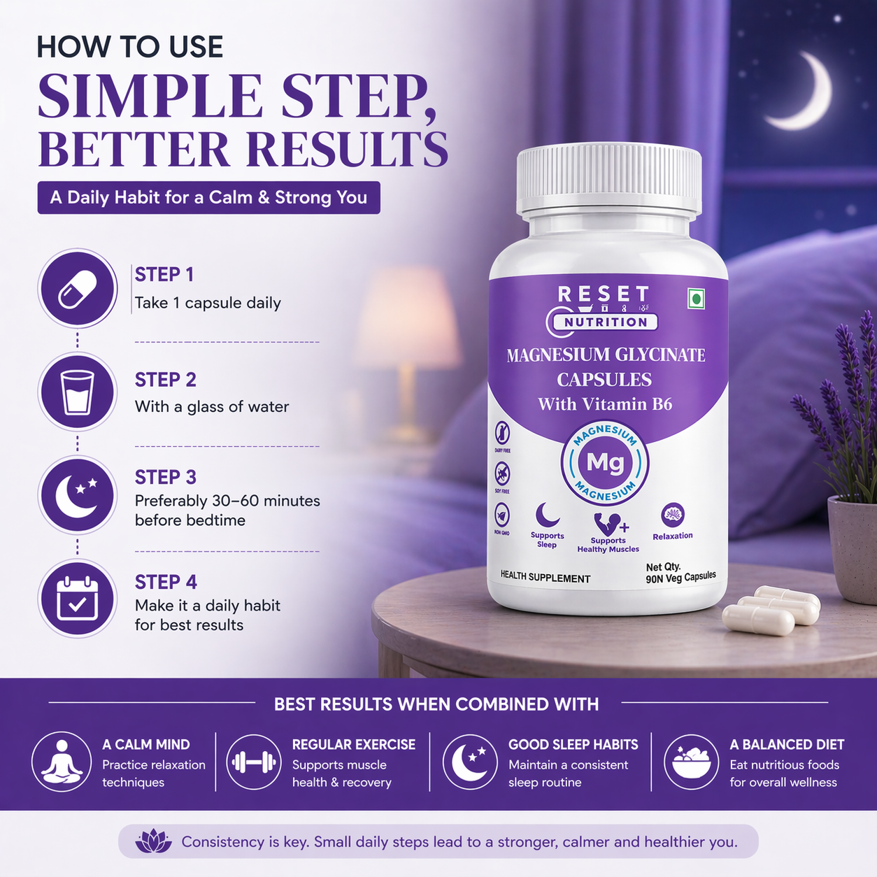 Magnesium Glycinate Capsules