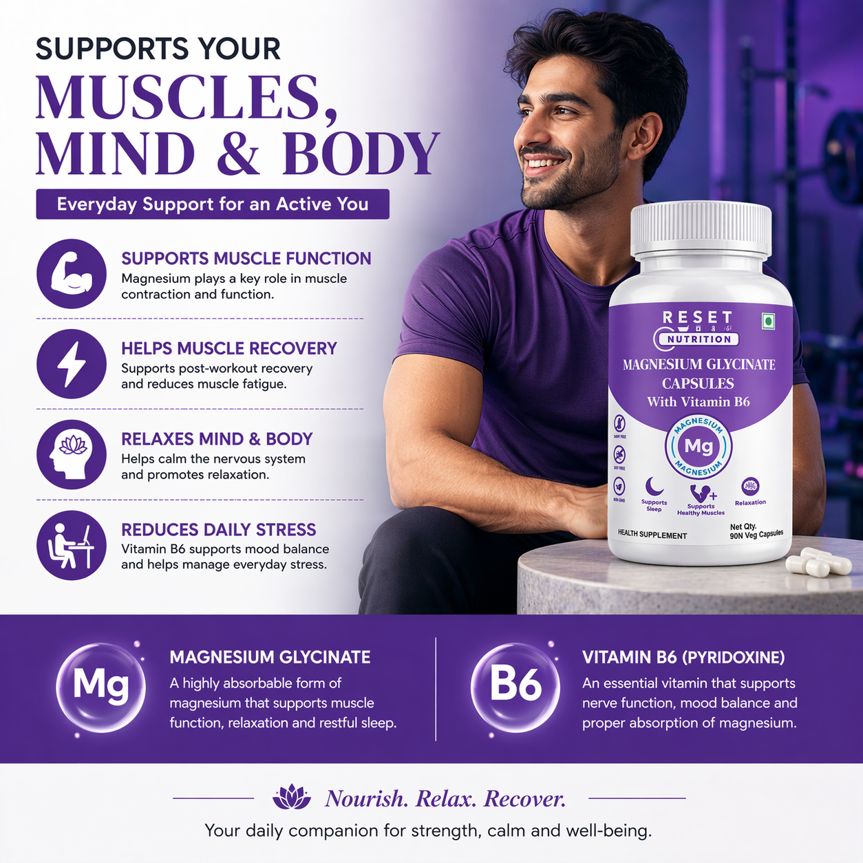 Magnesium Glycinate Capsules