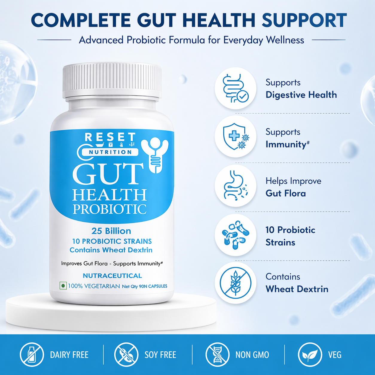 Gut Health Probiotic Capsules